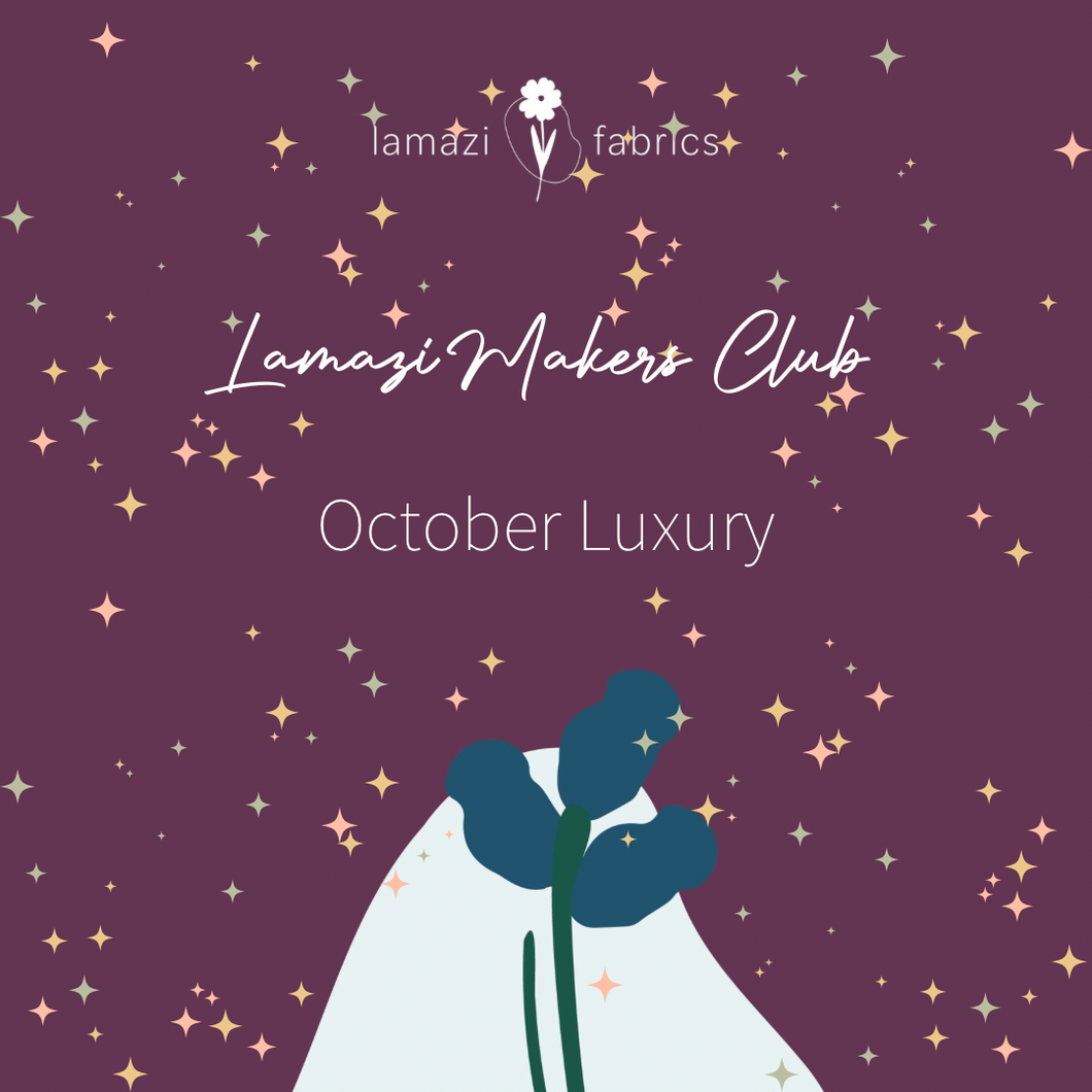 Lamazi Makers Club - October Luxury - Special Festive Edition - Sewing Kit