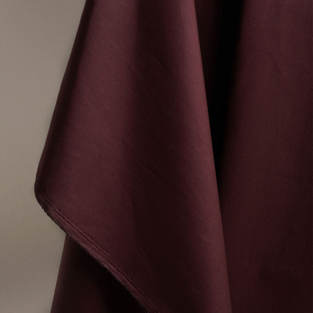 REMNANT 1.3 Metres - Atelier Brunette - Crispy Brownie Water-Repellent Gabardine Fabric