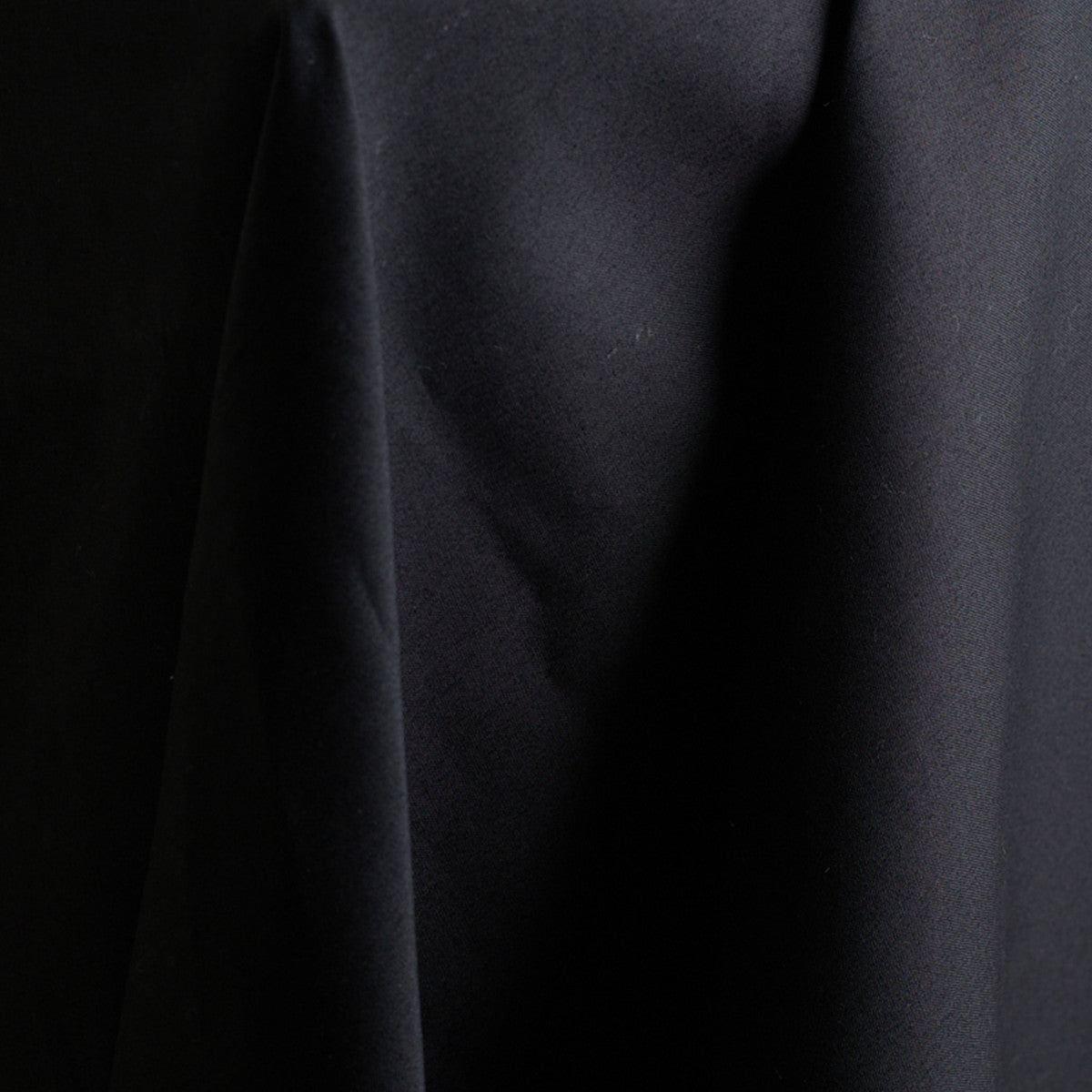 Atelier Brunette - Deep Charcoal Water-Repellent Gabardine Fabric