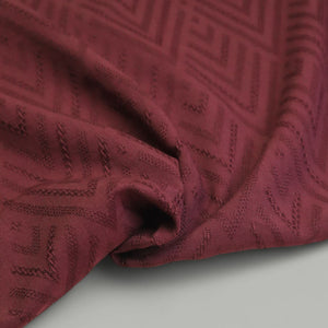 Meet MILK - ALTA Jacquard ECOVERO™ Viscose + Cotton in Merlot