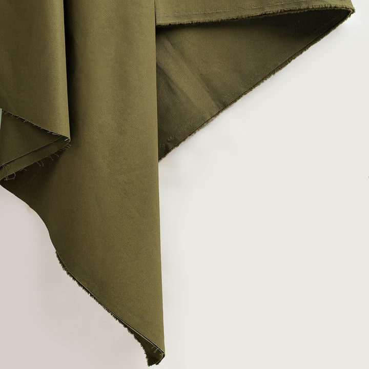 Atelier Brunette - Noble Green Light Cotton Gabardine Fabric