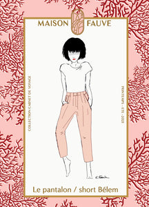 Maison Fauve - BELEM trousers Paper Sewing Pattern
