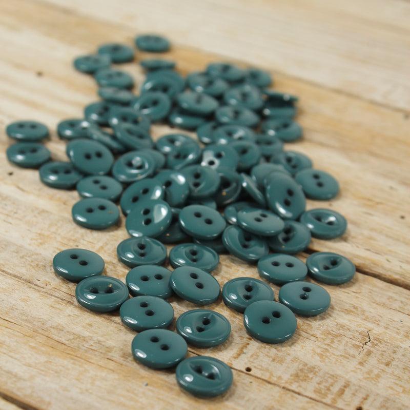 Églantine & Zoé - Essential Button in Eucalyptus Green 10mm