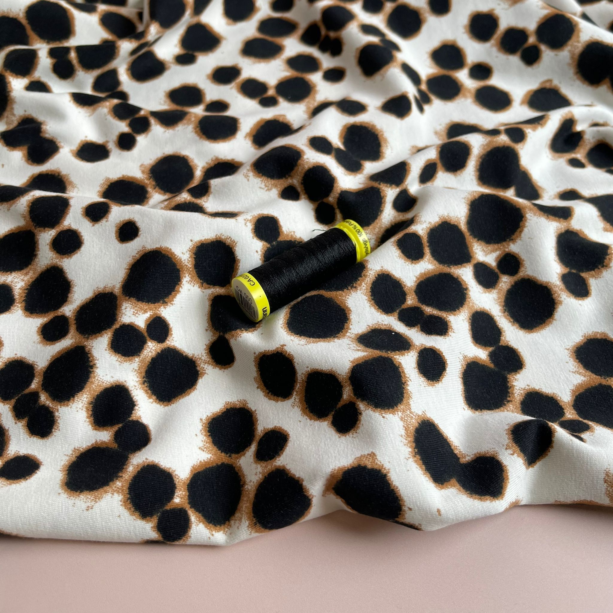 Danish Design - Ink Spots Cotton Jersey Fabric