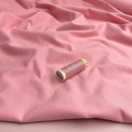 Essential Chic Pink Cotton Jersey Fabric