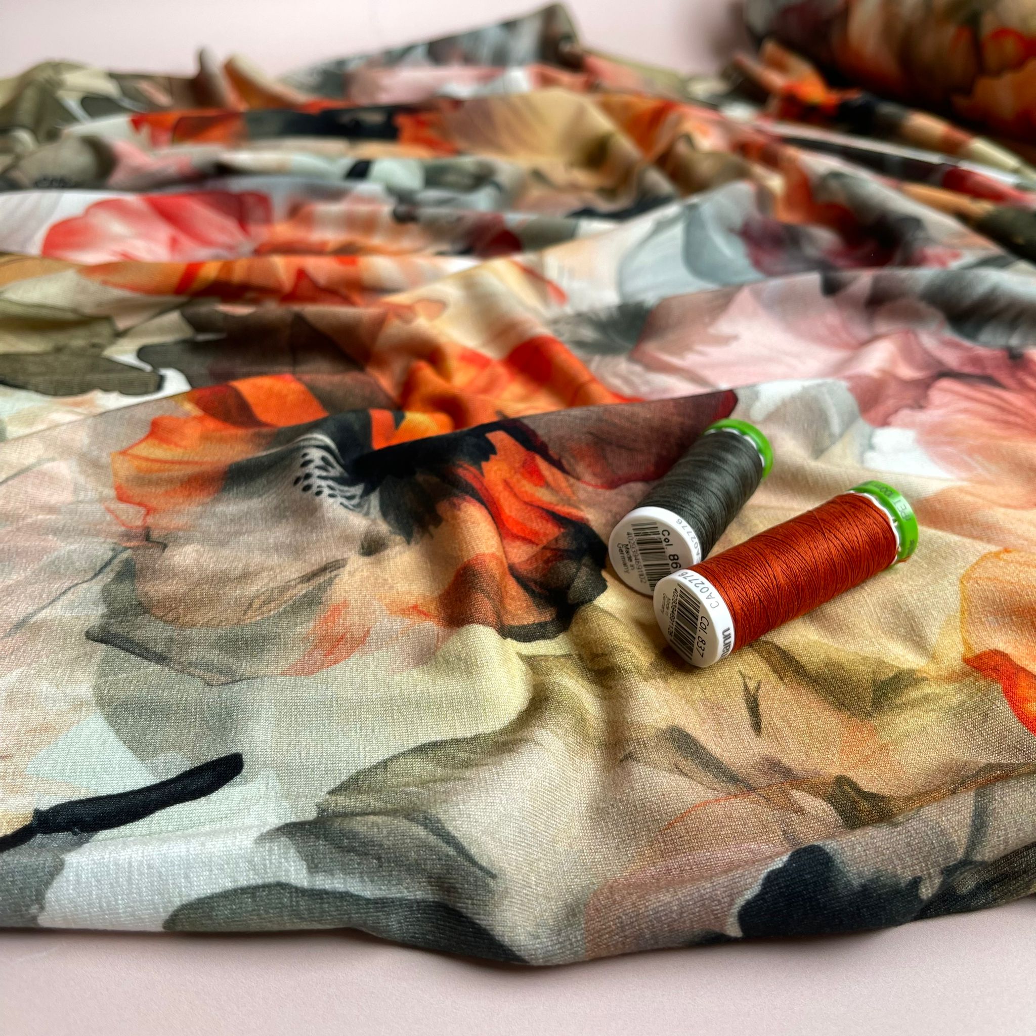 Danish Design - Sunrise Blooms ECOVERVO™  Viscose Jersey