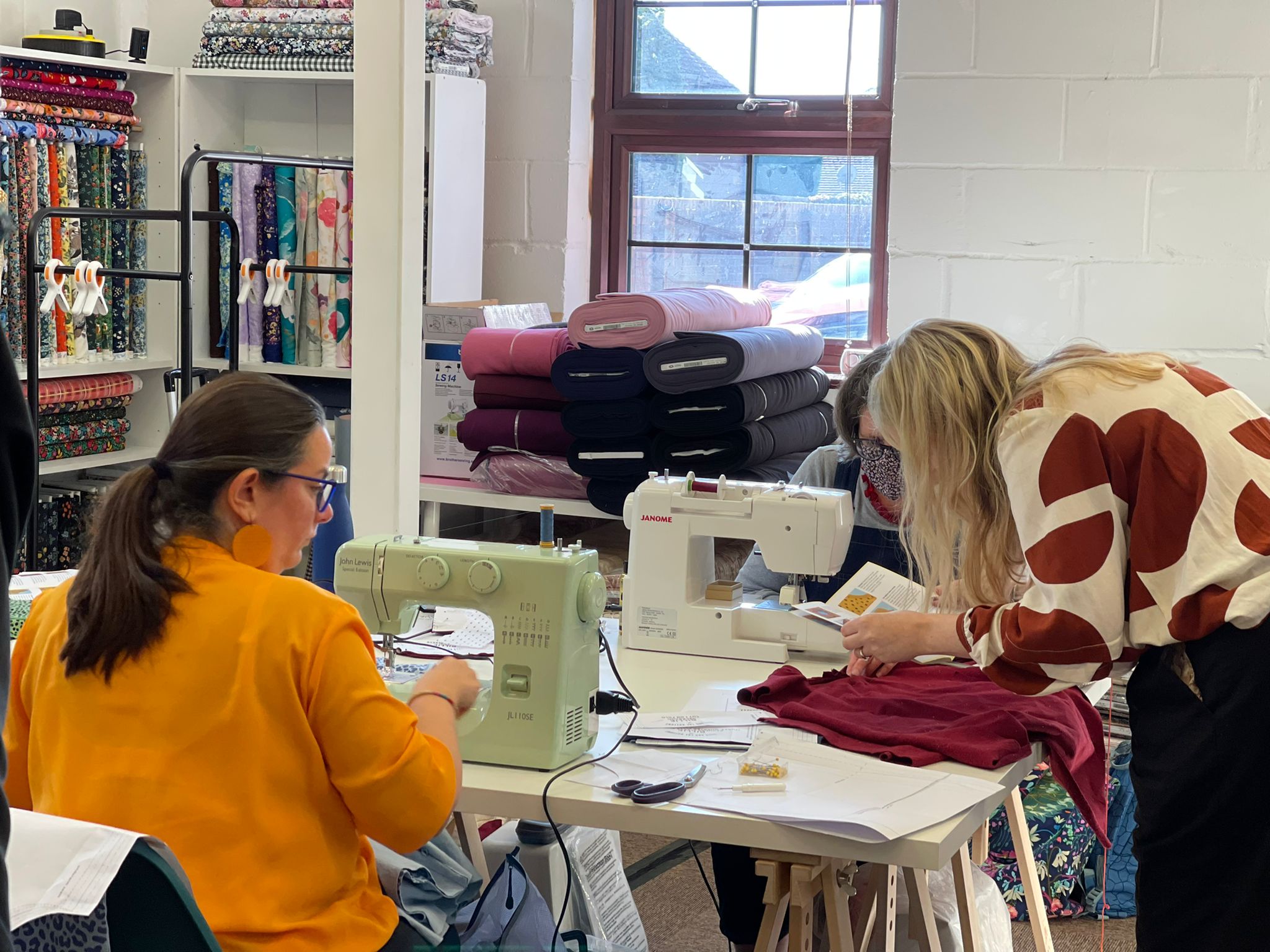 Master Your Overlocker and Sewing with Stretch Fabric Workshop