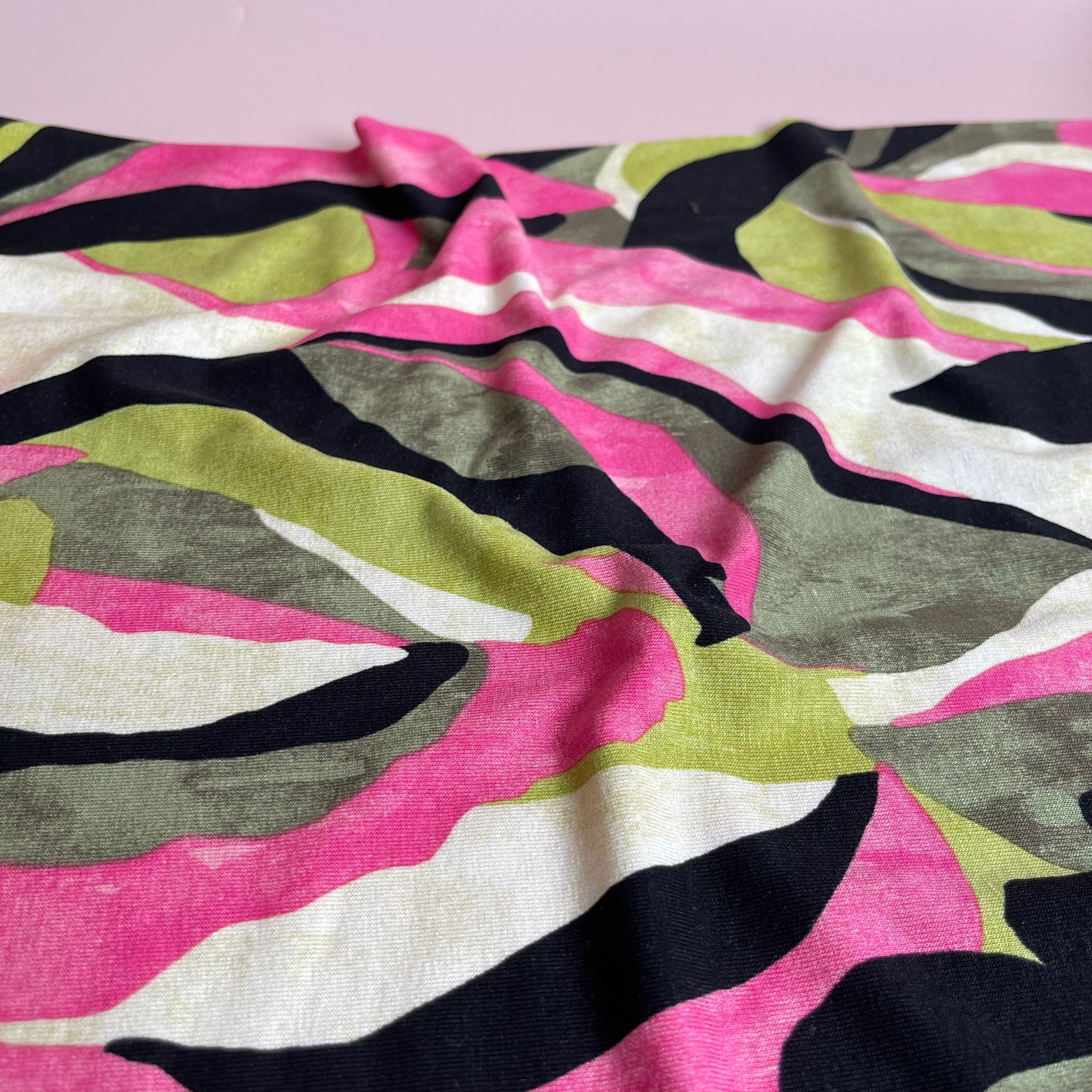 Pink Dream De Luxe Viscose Jersey Fabric