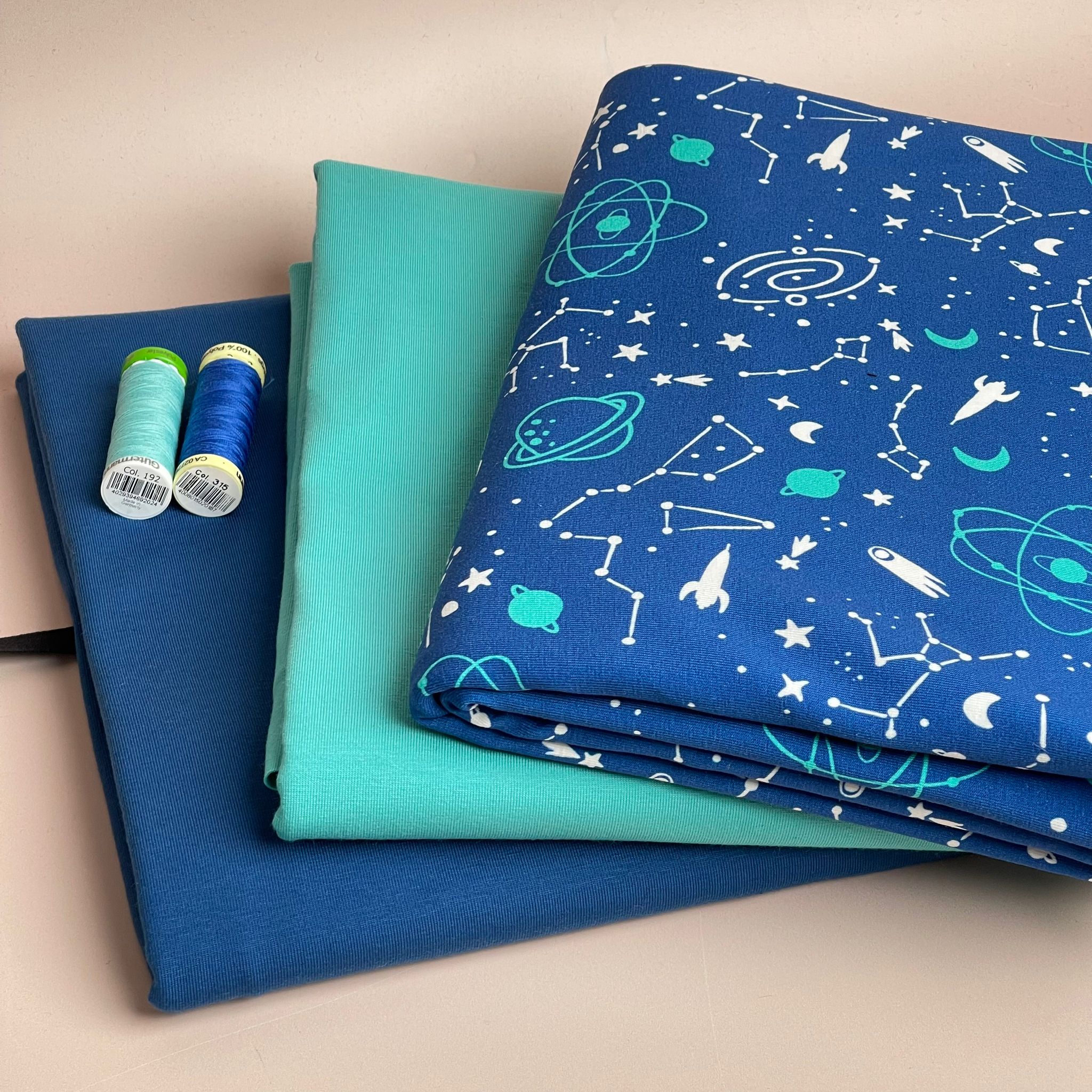 Colour Bundles - Galaxy Cotton Jersey Fabrics