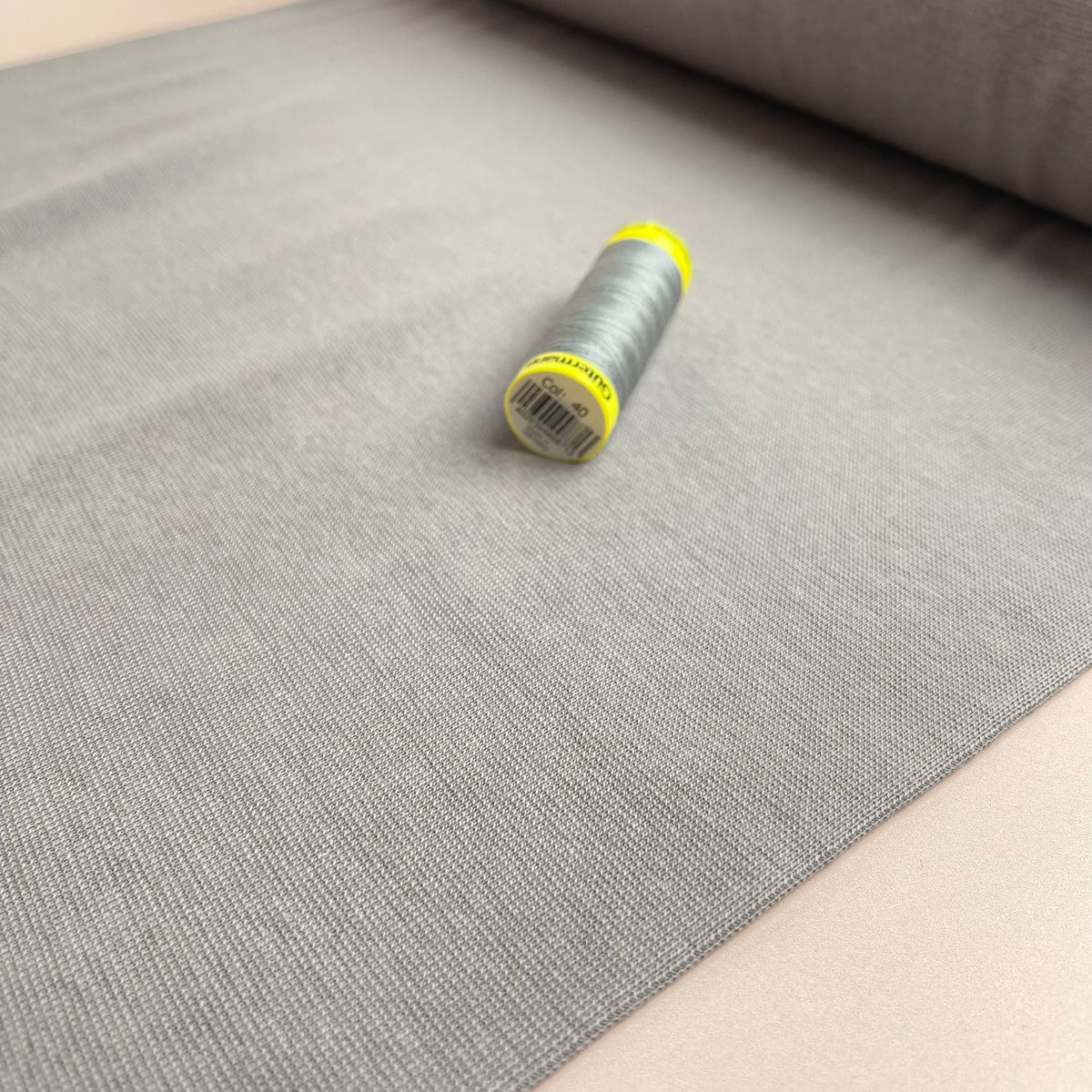 Silver Grey Organic Tubular Cuff Ribbing – Lamazi Fabrics