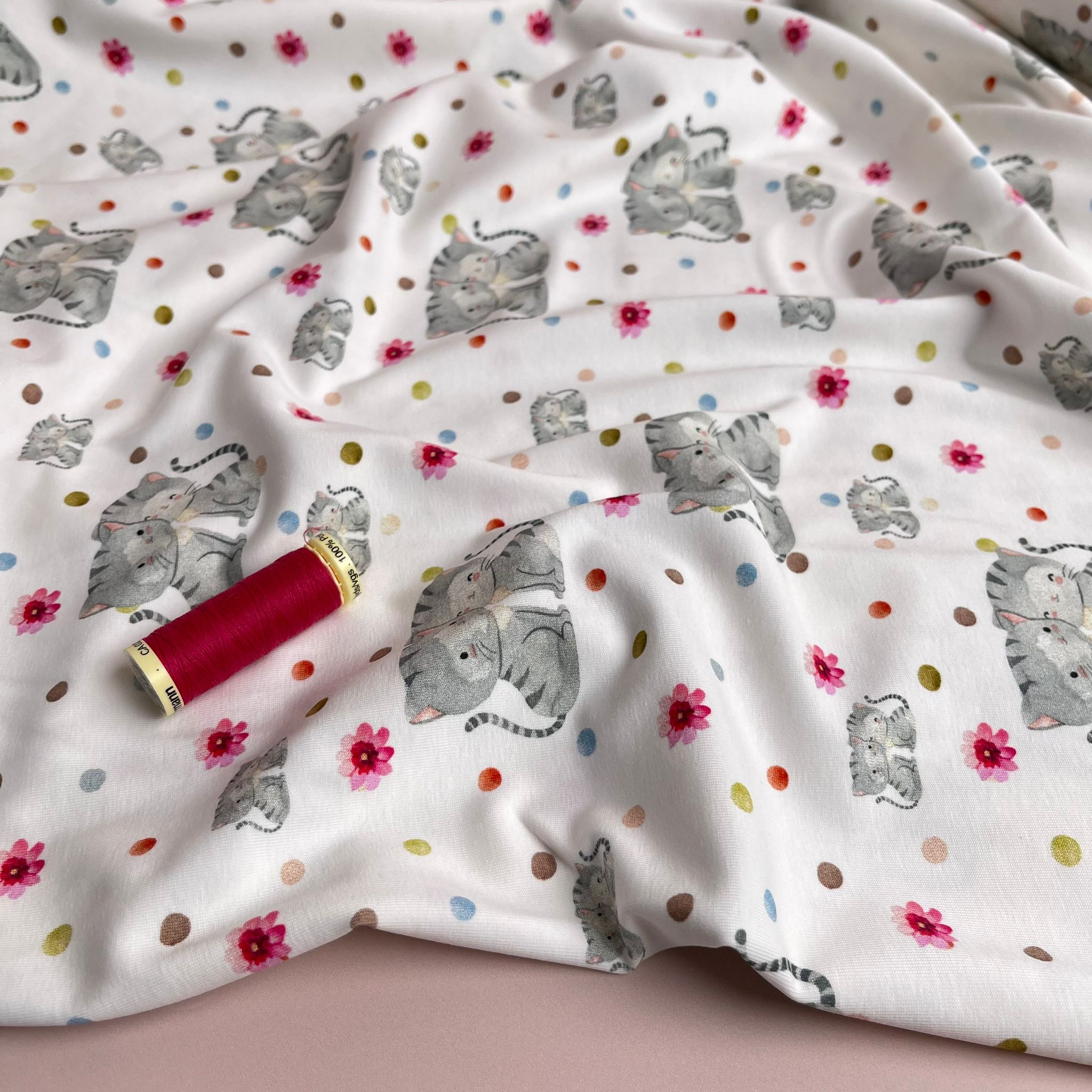 Danish Design - Kitty Love Cotton Jersey