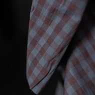 Merchant & Mills - Damson Organic Cotton Linen Gingham
