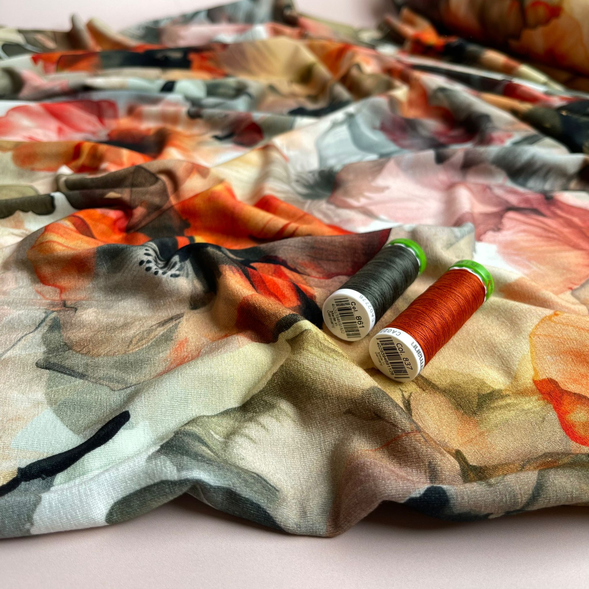 Danish Design - Sunrise Blooms ECOVERVO™  Viscose Jersey