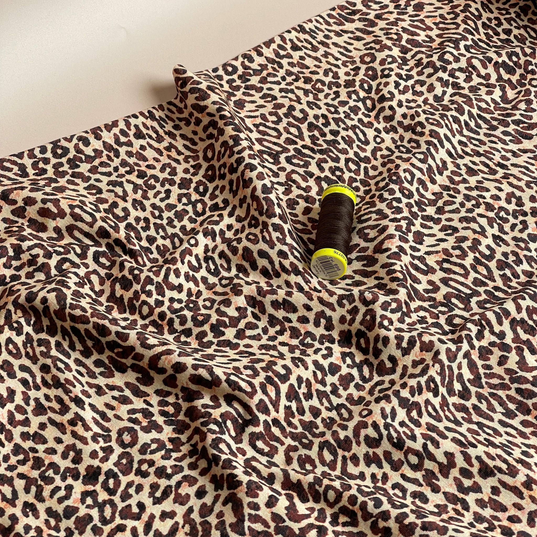 Danish Design - Mini Leopard Spots Cotton Jersey Fabric