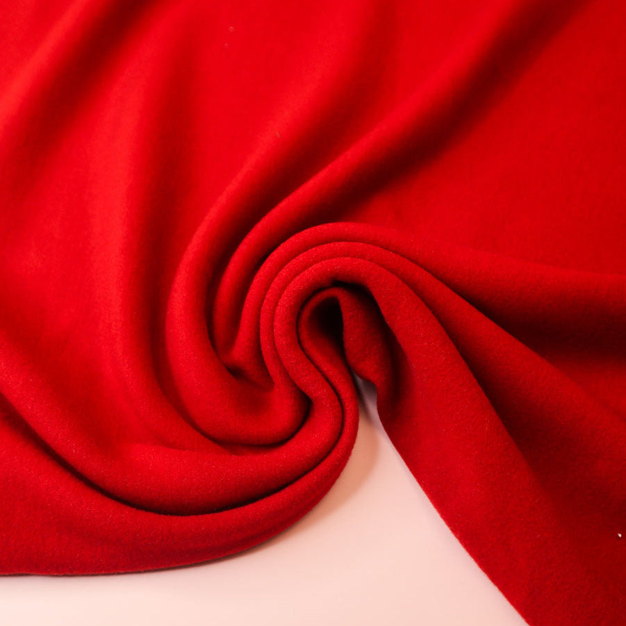 Meet MILK - FANNY in Ruby Red Luxurious Fleece with TENCEL™ Lyocell Fibres