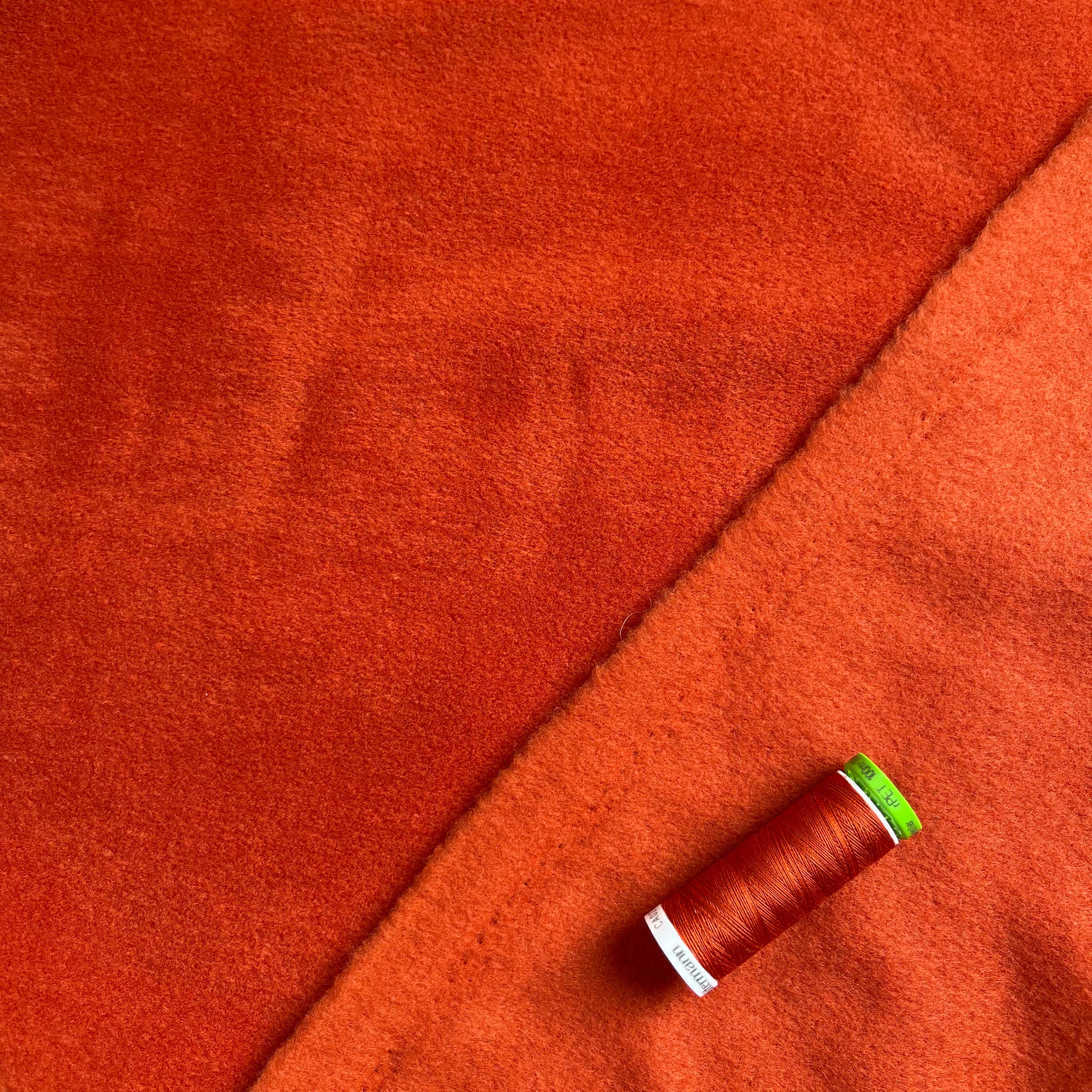 Cuddle - Ultra Soft Viscose Fleece in Burnt Orange