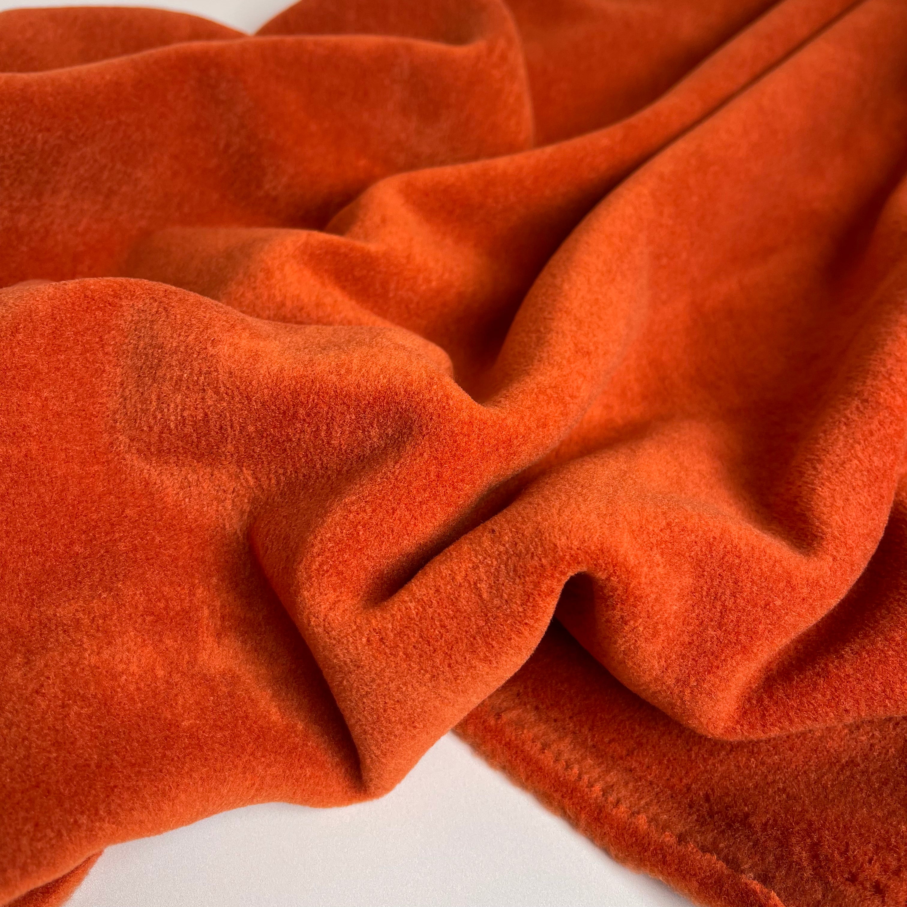 Cuddle - Ultra Soft Viscose Fleece in Burnt Orange