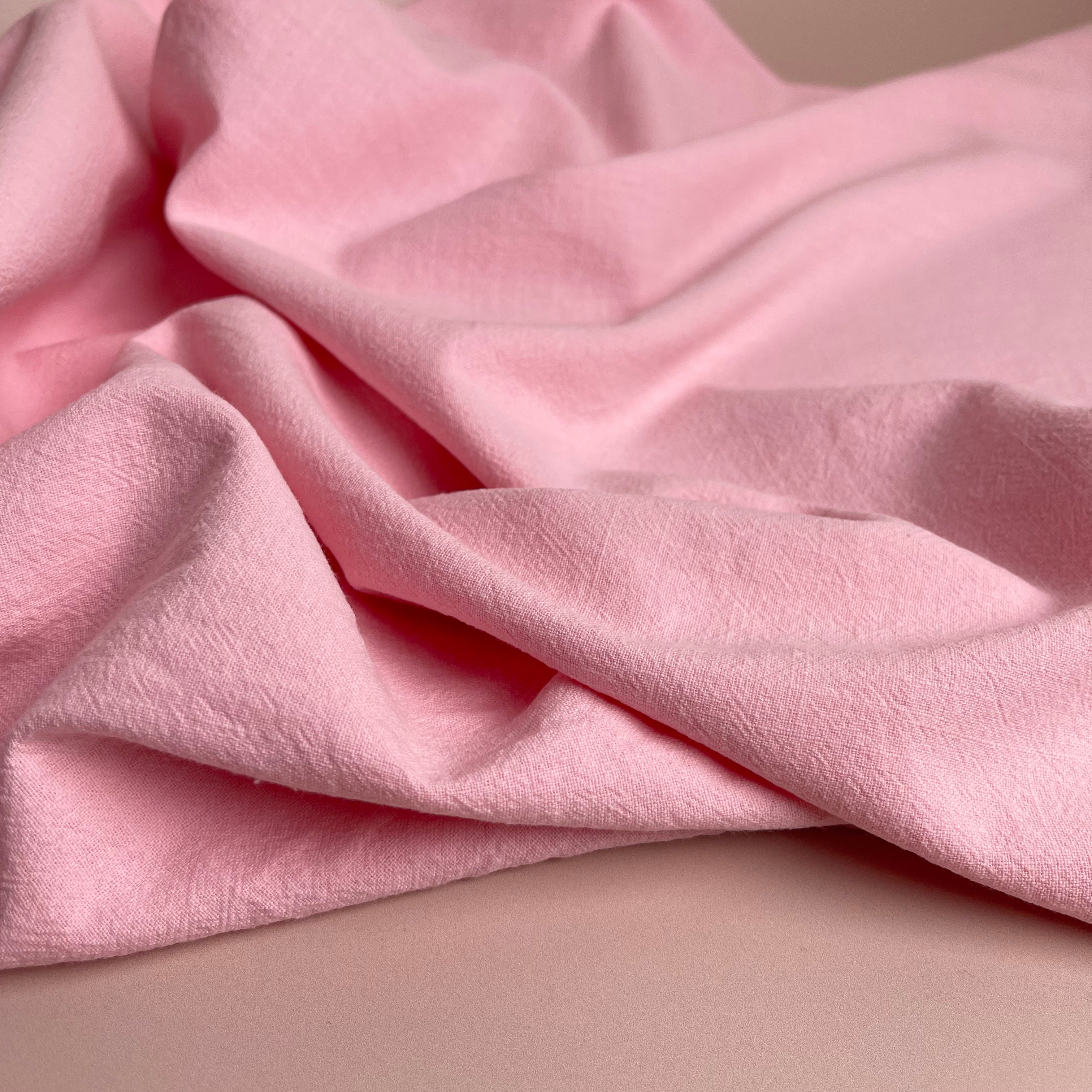 Vintage Light Pink Washed Cotton