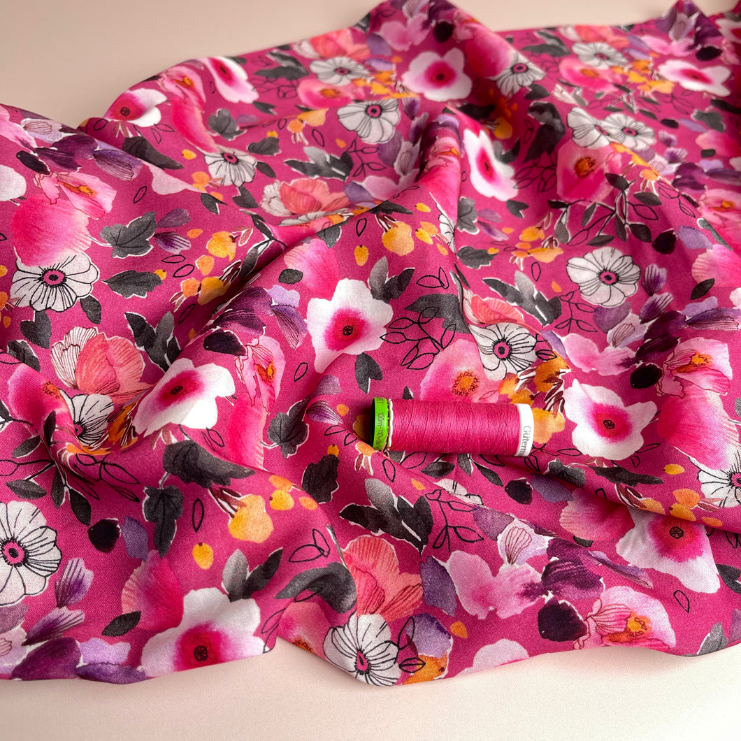 Flora by Victoria Johnson Rayon Fabric