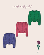 Sewing Kit - Cousette Miette Jacket in Hoya Jacquard fabric (multiple colours)