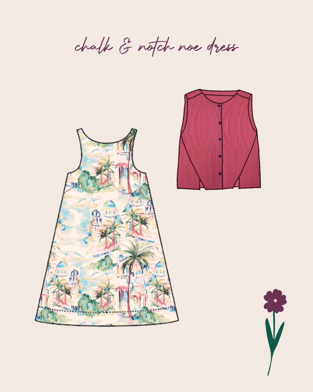 Sewing Kit - Cousette Miette Jacket in Hoya Jacquard fabric (multiple colours)