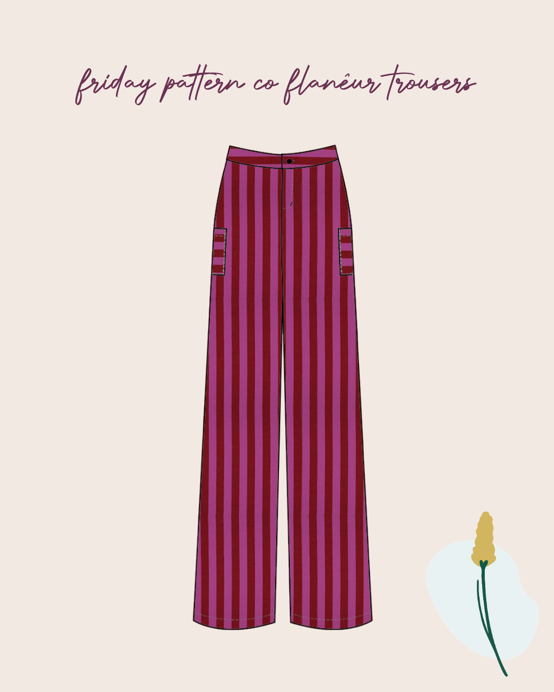 Yarn Dyed Washed Cotton Stripe Fabric in Red and Fuchsia