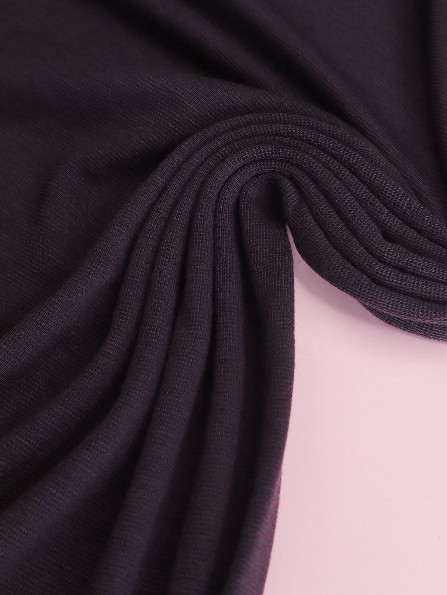 Meet MILK - MILES Merino Blend Knit in Dark Aubergine