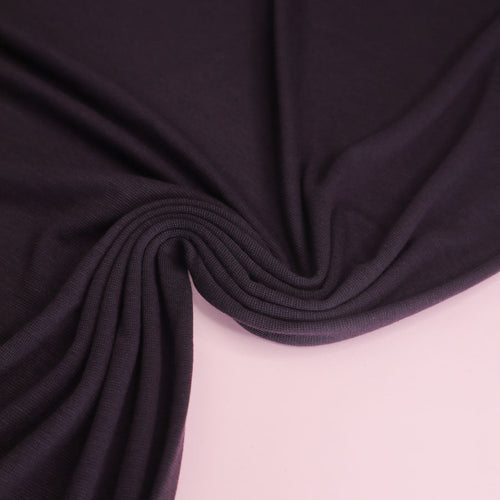 Meet MILK - MILES Merino Blend Knit in Dark Aubergine