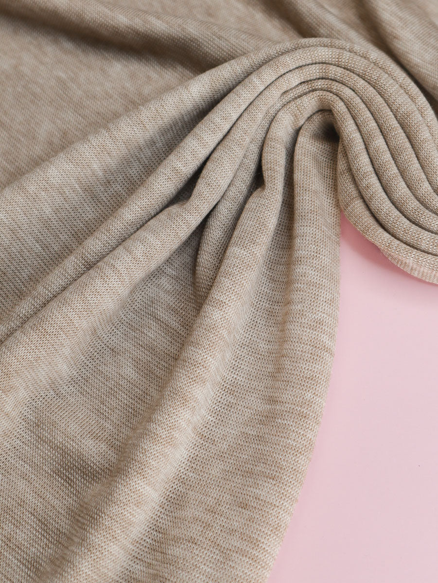 Meet MILK - MILES Merino Blend Knit in Blonde Beige