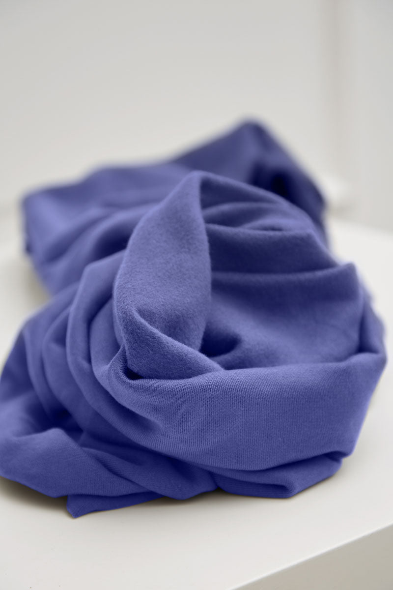 MIND THE MAKER - Organic Brushed Sweat Violet Blue