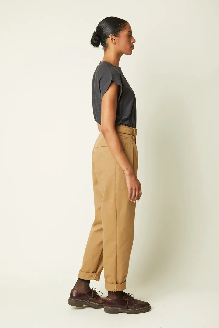 Atelier Brunette - Iced Mocha Light Cotton Gabardine Fabric