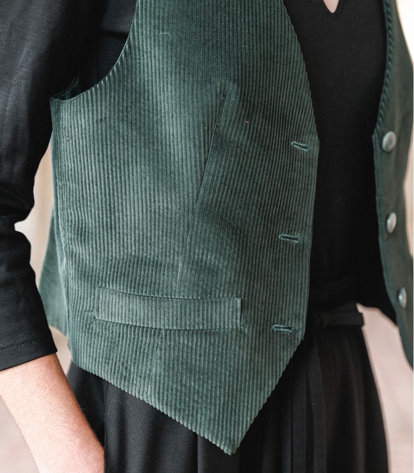 Cousette - Mouchette Vest Sewing Pattern