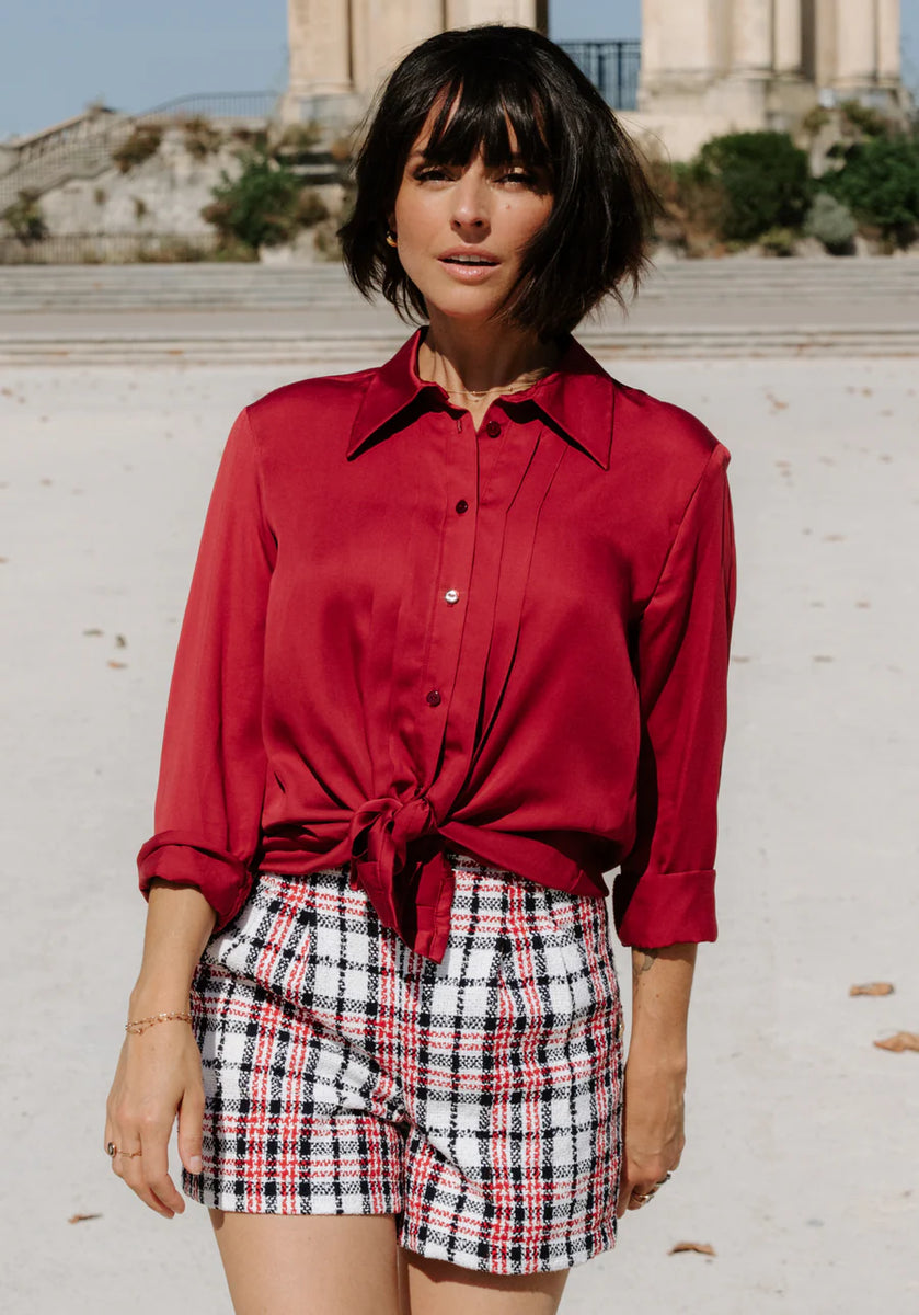 Maison Fauve - SCALA Shirt Paper Sewing Pattern – Lamazi Fabrics