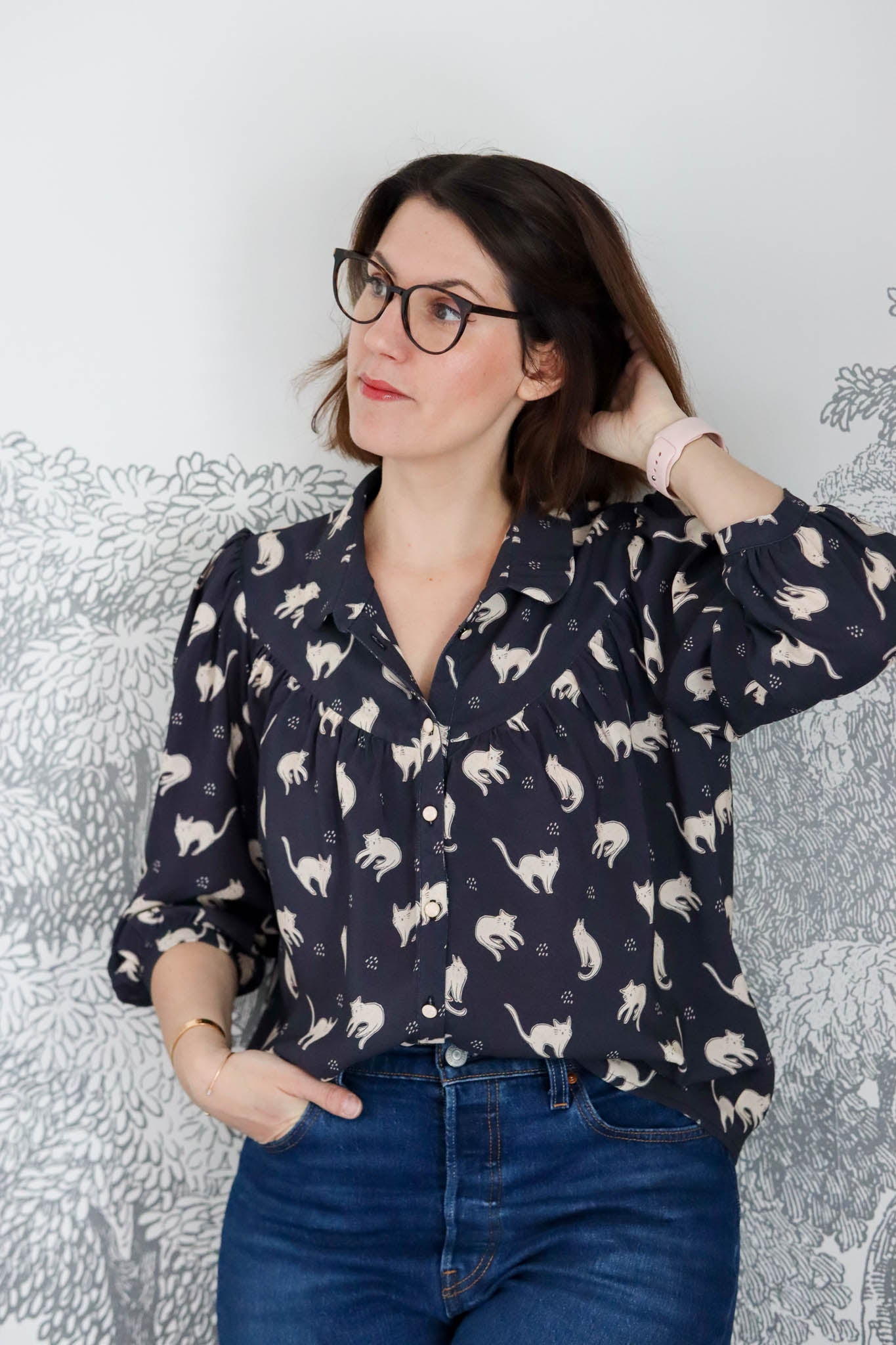 Lise Patterns Lise Tailor - Pimpante Shirt Sewing Pattern – Lamazi Fabrics