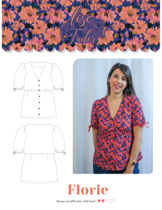 Lise Tailor - Florie Blouse Sewing Pattern