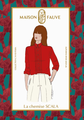 Maison Fauve - SCALA Shirt Paper Sewing Pattern