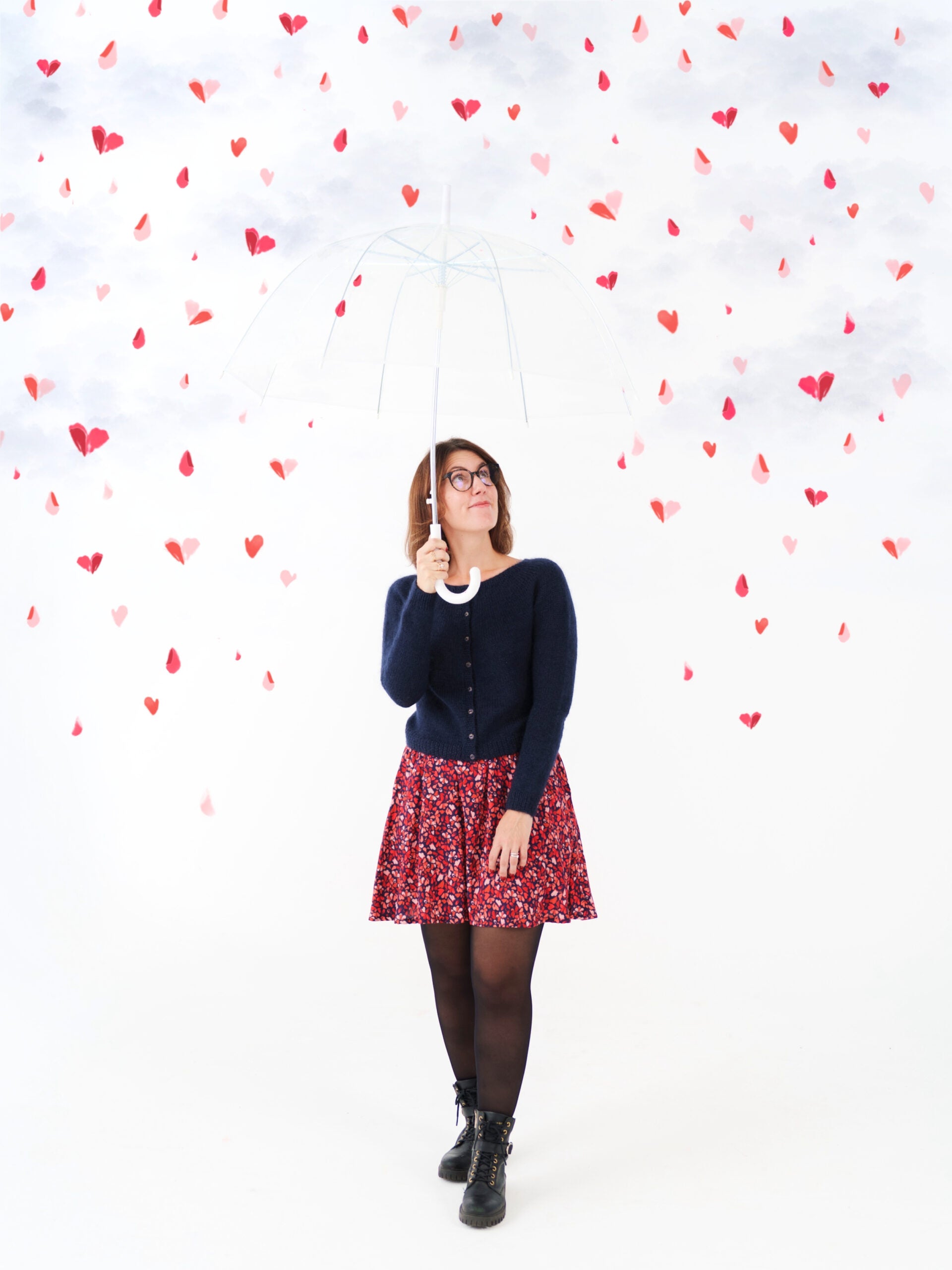 Lise Tailor - Scintille Viscose Fabric with LENZING™ ECOVERO™ fibres