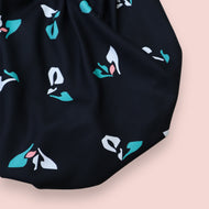 REMNANT 1.76 Metres - Mind The MAKER - Sprout Black ECOVERO™ Viscose Leia Crepe
