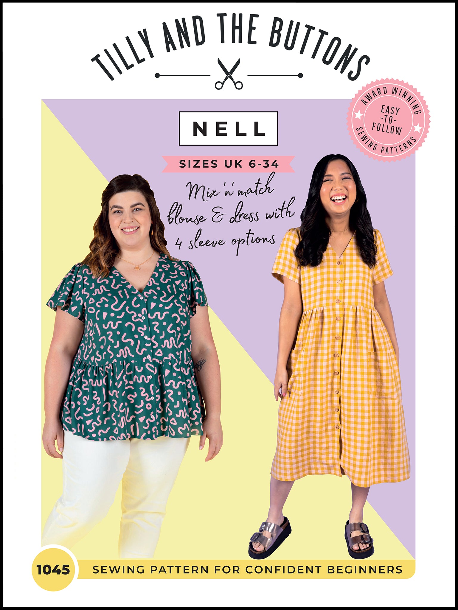 Tilly and the Buttons - Nell Dress and Blouse Sewing Pattern (6-34)