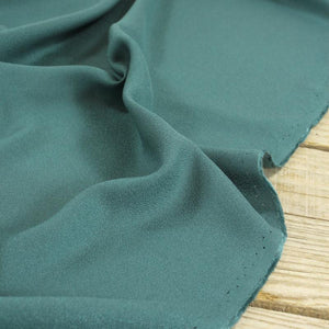 Églantine & Zoé - Green Eucalyptus Viscose Crepe Fabric