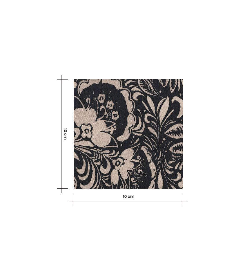 Cousette - Maarinsky Charcoal Viscose Fabric