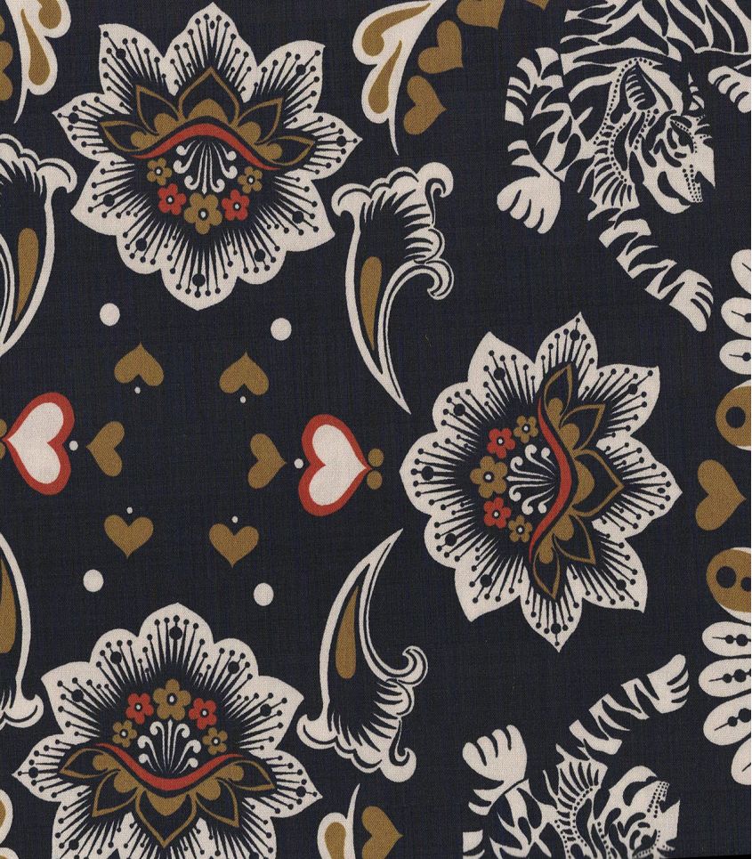 Sewing Kit - Amourette Wrap Dress in Sacred Tiger Viscose