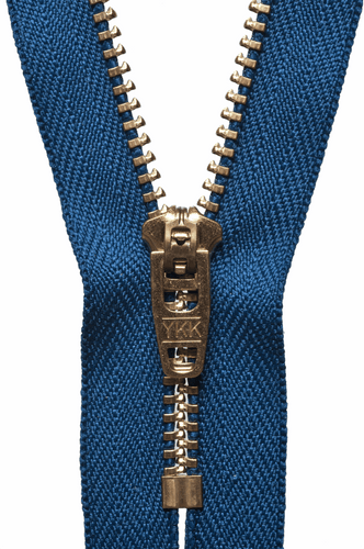 YKK 13cm (5 inch) metal zip -  039 Royal Blue
