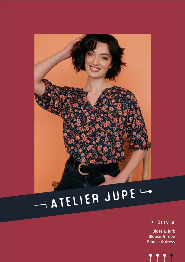 Atelier Jupe - Olivia Blouse and Dress Sewing Pattern