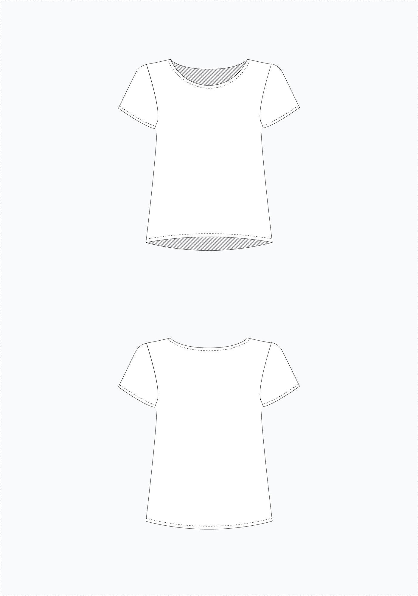 Grainline Studio Scout Tee Sewing Pattern