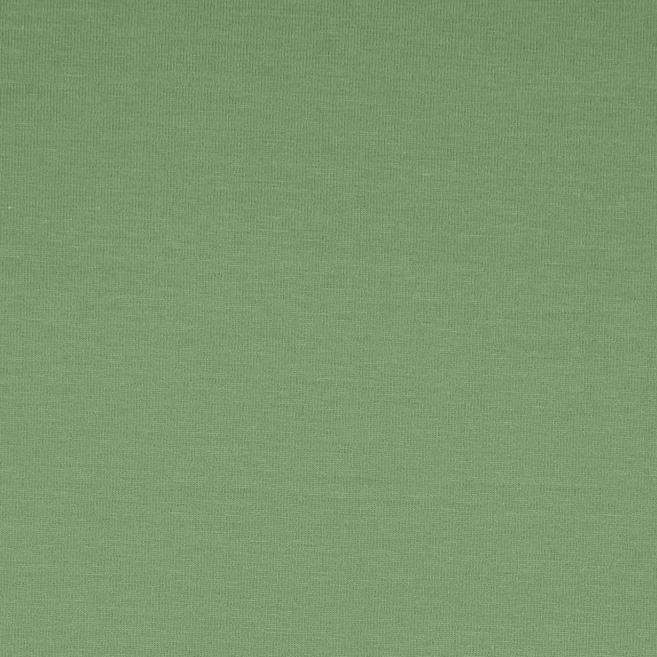 Essential Chic Avocado Green Plain Cotton Jersey Fabric