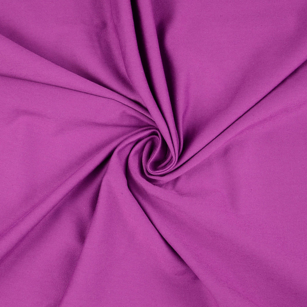 Essential Chic Purple Cotton Jersey Fabric