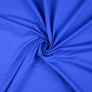 Essential Chic Royal Blue Plain Cotton Jersey Fabric