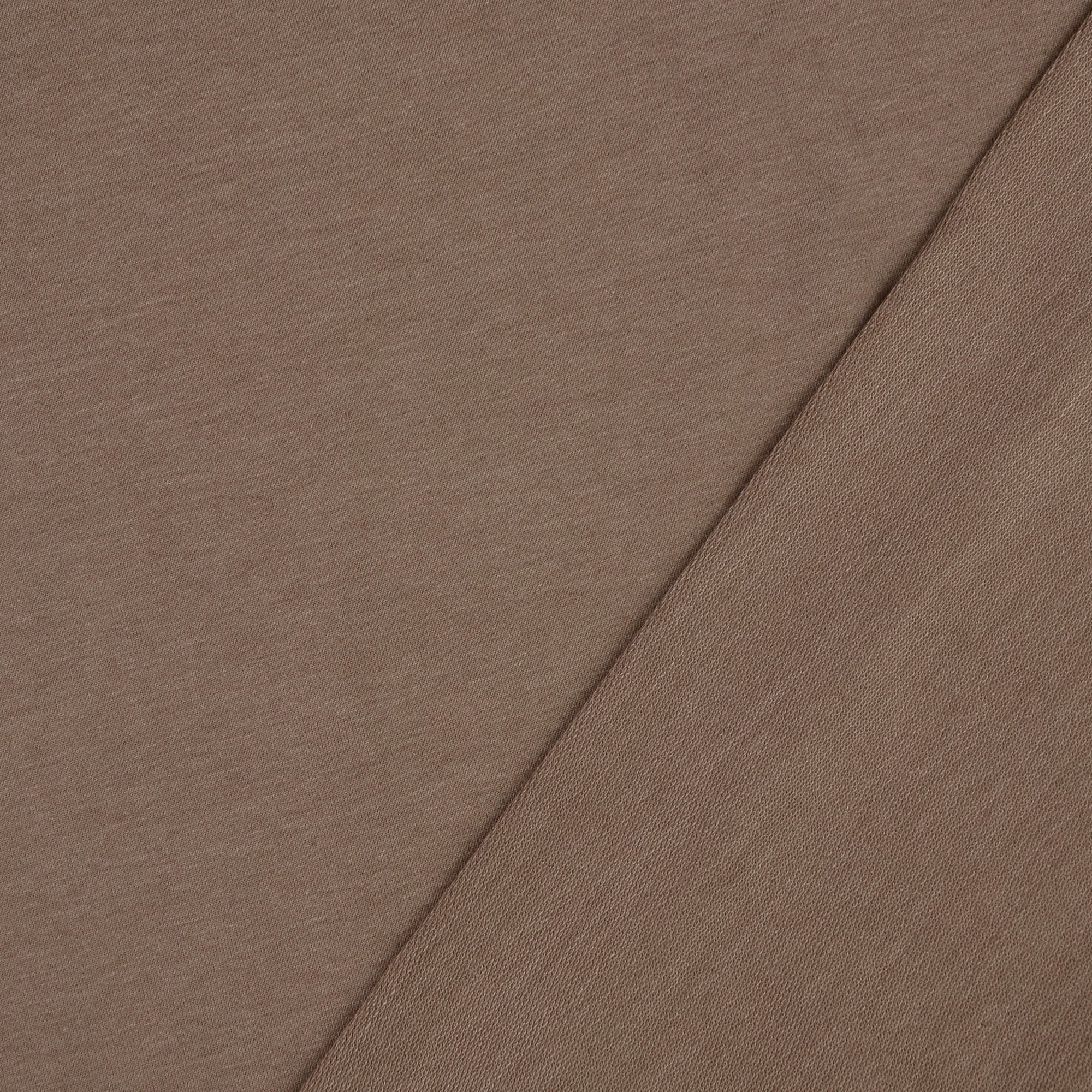 Allure Taupe Soft Single Knit Fabric