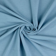 REMNANT 0.30 metre - Eco Chic Blue Moon Bamboo Cotton Jersey Fabric